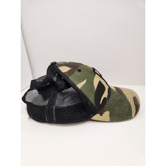 Pittsburgh Pirates Hat Cap Strap Back MLB Baseball Camo Trucker Vented Mesh - Picture 4 of 5